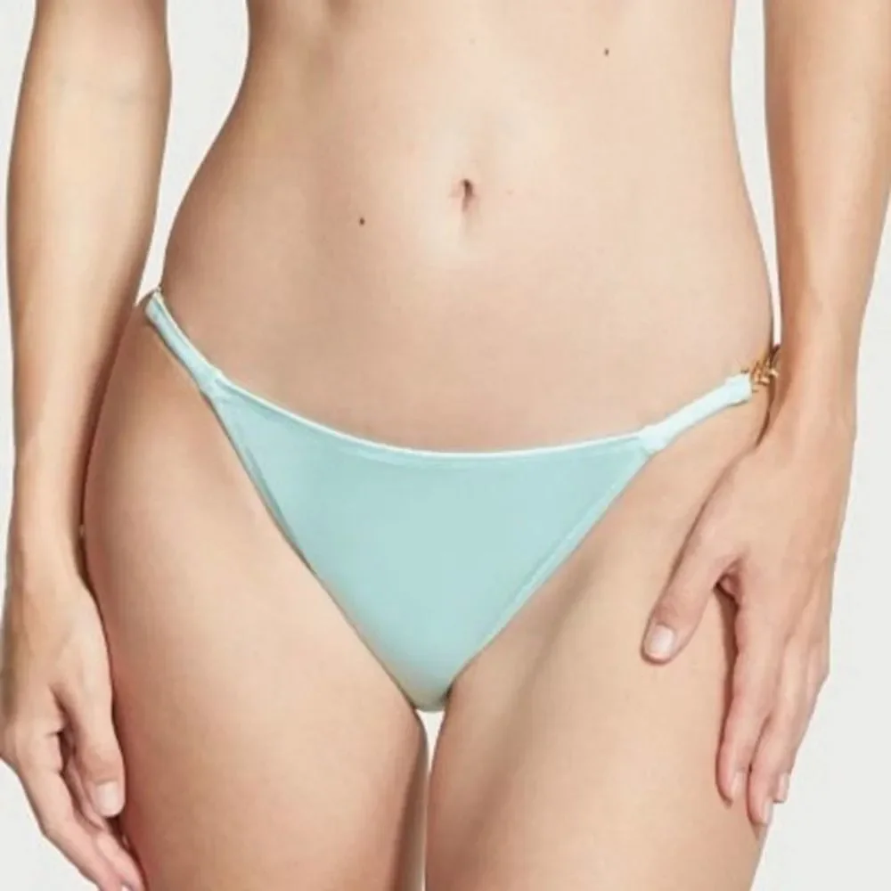 Victoria's Secret chain strap bikini bottoms Sea Foam🌊✨️
